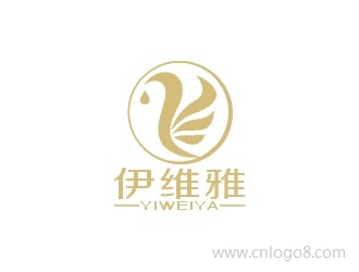 伊维雅logo设计