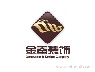 金蚕logo设计