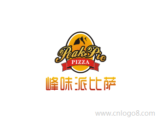 峰味派比萨标志设计