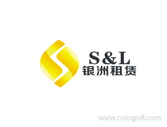 银洲租赁，（S&L），（SILVERLAND    LEASING）logo设计