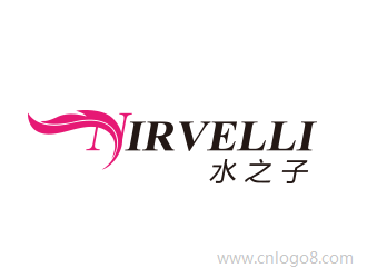 NIRVELLI 水之子logo设计