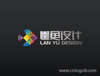 懒鱼设计logo设计