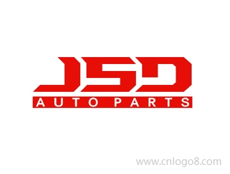 JSD AUTO PARTS商标设计