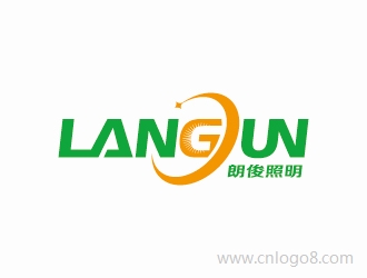 朗俊照明LOGO