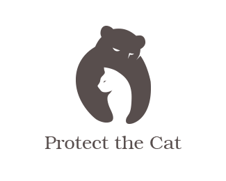 保护猫logo