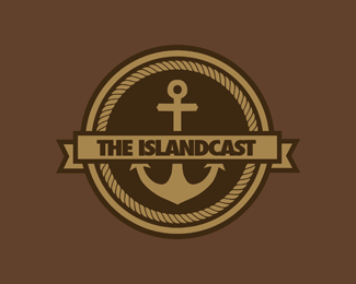 The IslandCast标志