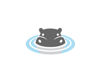 水中河马logo