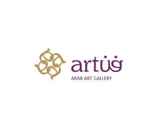 阿拉伯艺术画廊logo