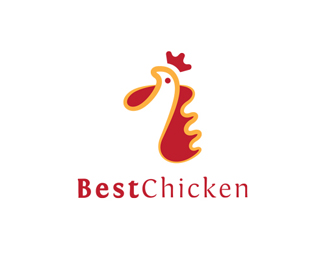皇冠鸡logo设计欣赏