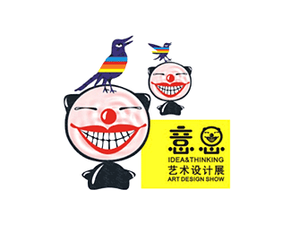 ＂意思＂艺术设计展logo