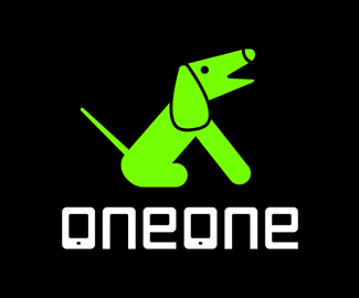 oneone智能手机体验店LOGO