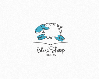 Blue Sheep Books 标志