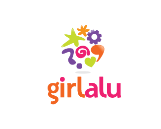 Girlalu-女孩社区网站logo