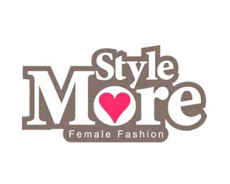 MoreStyle女装标志设计