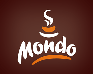 咖啡馆logo-Mondo Cafe