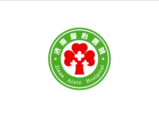 济南爱心医院logo