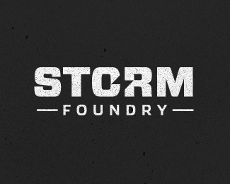 Storm Foundry logo design