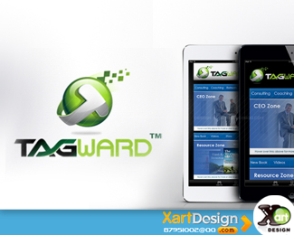 TagWard国际投资公司logo创意设计