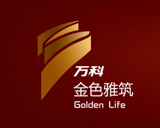 万科金色雅筑logo