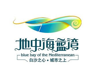 地中海蓝湾logo