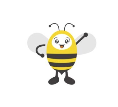 黄蜂、蜜蜂、劳动设计标志