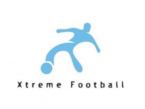 足球、运动员、足球队设计标志