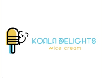 考拉冰激凌logo商标