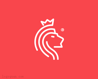 狮子头logo设计