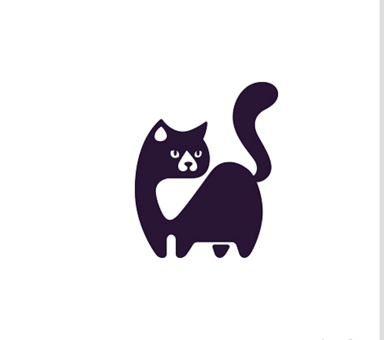 猫、宠物店logo标志设计