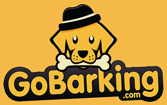 可爱狗狗logo设计