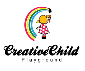 卡通logo设计，英文logo设计，儿童游乐园logo设计