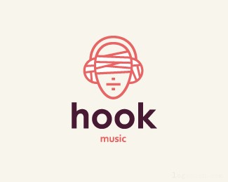 音乐门户网站hook标志