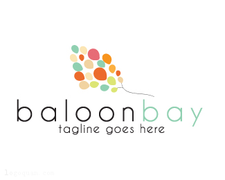 石家庄设计工作室唯美标志Baloonbay