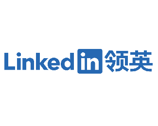 领英品牌LinkedIn中文标志