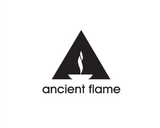 ancienf flame标志设计