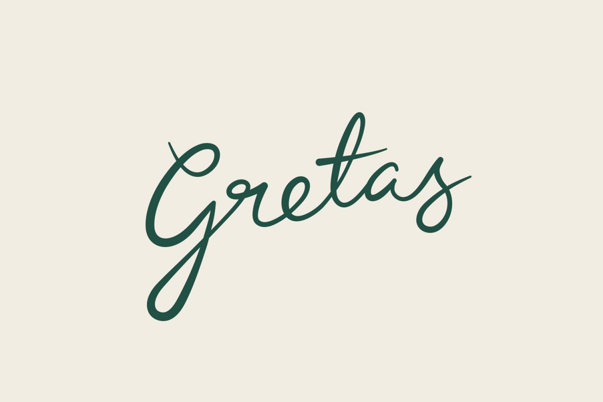 瑞典Gretas咖啡馆品牌形象标志