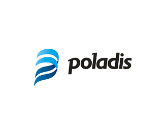 蓝色标识Poladis