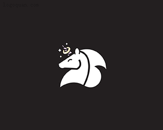 独角兽logo标志设计