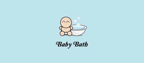 婴儿logo设计