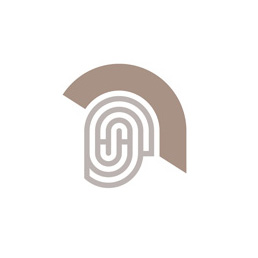 指纹logo设计  科技