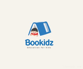 书屋logo设计，卡通logo设计