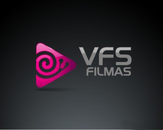 户外纪录片和创作电视电影制作公司VFS filmas标志