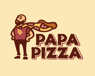 披萨logo设计欣赏