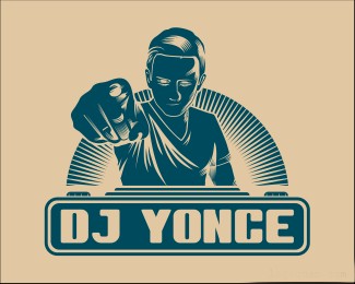 DJ Yonce标志logo