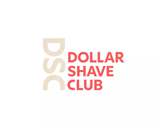 Dollar Shave Club男士订阅制个人护理品牌标志（2020年）