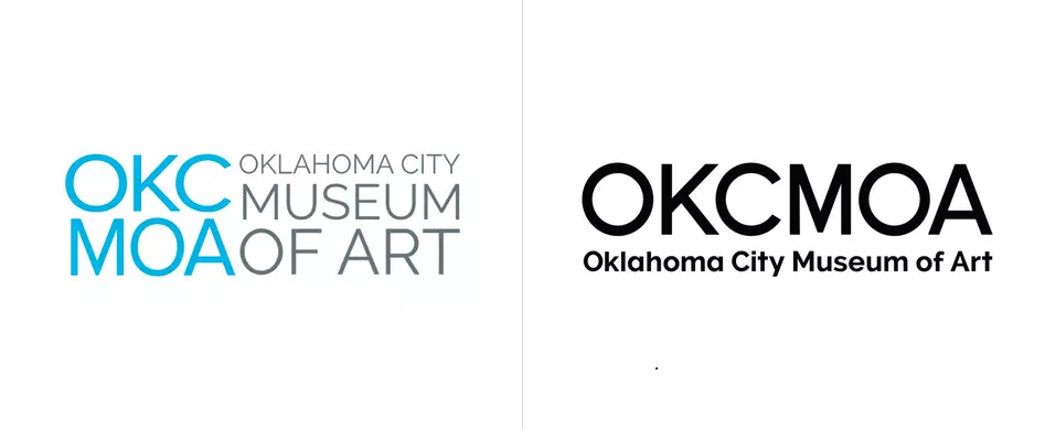 俄克拉荷马市艺术博物馆标志（2020年11月）