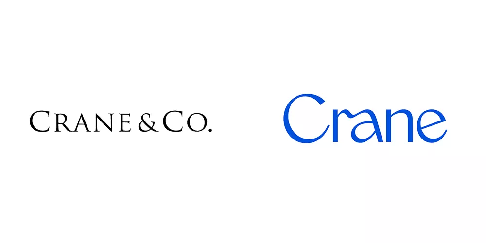 美国著名的造纸商Crane旧标志