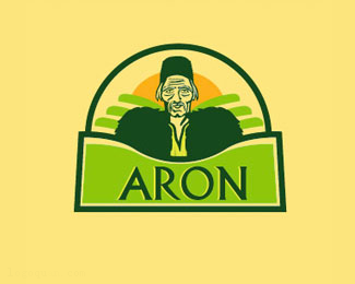 奶酪品牌标志ARON