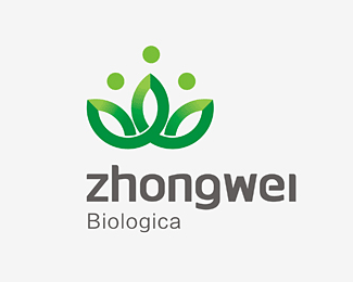 中伟生物logo设计