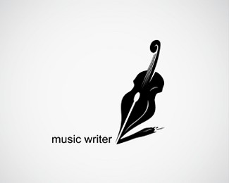 音乐作家标志logo